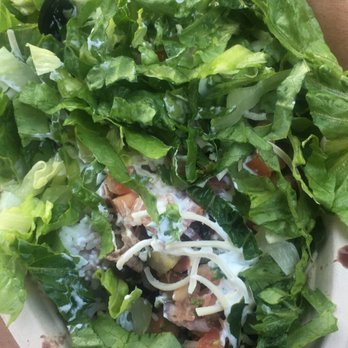Chipotle Mexican Grill - Asked for extra romaine. I think they heard me loud and clear!! - Fast Food Near Me - Winter Garden, Florida