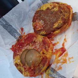 MESS upon a bun!