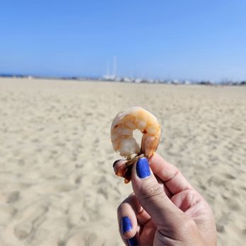 Moby Dick Restaurant - Shrimp cocktail on the beach! - American Near Me - Santa Barbara, California