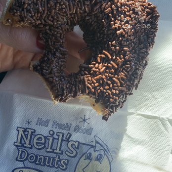 Neil's Donuts - Chocolate frosted w/ sprinkles - Bakeries Near Me - Wallingford, Connecticut Neil's Donuts - Chocolate frosted w/ sprinkles - Bakeries Near Me - Wallingford, Connecticut