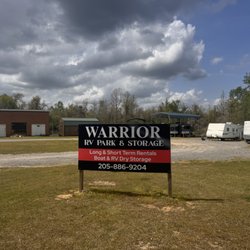 Warrior RV Park & Storage - RV Park Area