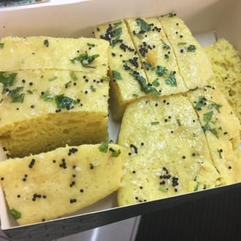 Arzu - Dhokla- steamed lentil cakes - Indian Near Me - London, XGL