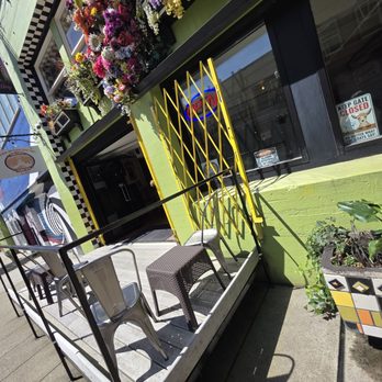 The Rusty Goat - Maybe you'd like a nice patio to lounge in the sun on with your coffee or beer? - Beer Bar Near Me - Tacoma, Washington The Rusty Goat - Maybe you'd like a nice patio to lounge in the sun on with your coffee or beer? - Beer Bar Near Me - Tacoma, Washington