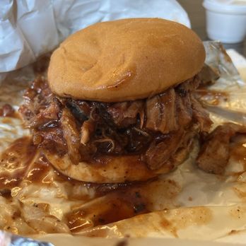 Rooster's BBQ Deli - BBQ Large Barbecue Sandwich - Barbeque Near Me - Saint Paul, Minnesota