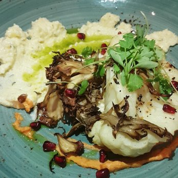 Hemisphere Restaurant - $21 for grilled cauliflower and polenta. Way overpriced. - Seafood Near Me - Orlando, Florida Hemisphere Restaurant - $21 for grilled cauliflower and polenta. Way overpriced. - Seafood Near Me - Orlando, Florida
