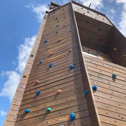 Lynches River County Park - The Climbing Wall at Lynches River.