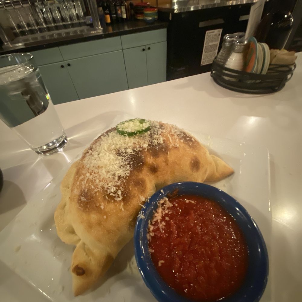 Amicas Pizza & Microbrewery - Chicken calzone - Pizza Near Me - Salida, Colorado Amicas Pizza & Microbrewery - Chicken calzone - Pizza Near Me - Salida, Colorado