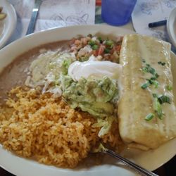 Shrimp Chimichanga