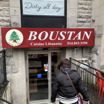 Boustan - Come downstairs! - Middle Eastern Near Me - Montreal, Quebec