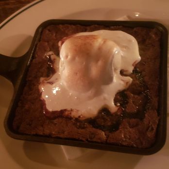 The Trap Rock Restaurant & Brewery - Skillet cookie with gelato, very sweet! - Bars Near Me - Berkeley Heights, New Jersey