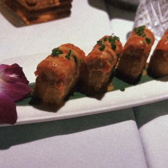 Sei Less - Spicy Tuna Crispy Rice (4) - Chinese Near Me - New York, New York Sei Less - Spicy Tuna Crispy Rice (4) - Chinese Near Me - New York, New York