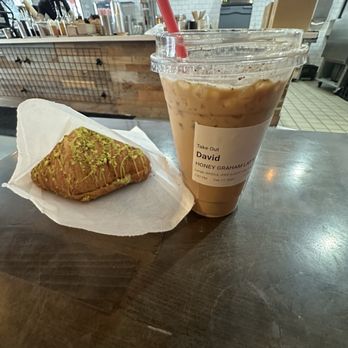 LFTD - Pistachio croissant - Coffee & Tea Near Me - Whittier, California