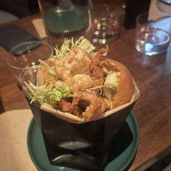 Double Chicken Please - Salted Duck Egg Sandwich - Cocktail Bars Near Me - New York, New York