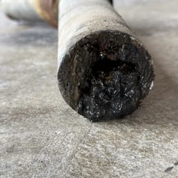 Ace Plumbing: Another section of Pipes original in a 60-year old house that needed replacing.
