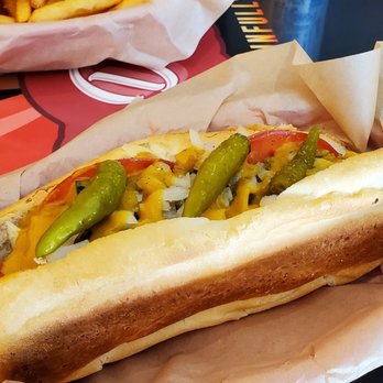 DareDevil Dogs - Their version pf Chicago Dog! - Hot Dogs Near Me - San Ramon, California
