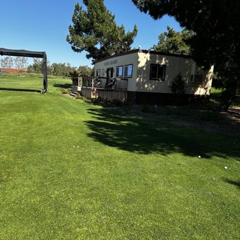 Cool Clubs - Cool Clubs building located on the all grass driving range - Golf Near Me - Irvine, California Cool Clubs - Cool Clubs building located on the all grass driving range - Golf Near Me - Irvine, California