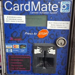 Hi Performance Car Wash - Accepts all major credit cards in the bays.