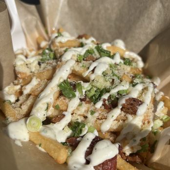 Fusion Grill & Bar - Bacon Jalapeno Cheddar Fries - Burgers Near Me - Katy, Texas Fusion Grill & Bar - Bacon Jalapeno Cheddar Fries - Burgers Near Me - Katy, Texas