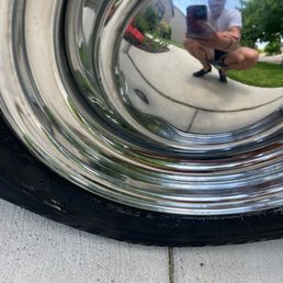 Damage on the fourth wheel