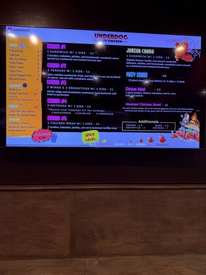 Menu photo 1 Underdog Hot Chicken Boston, MA