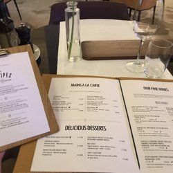 Stripes - Menu June 2019