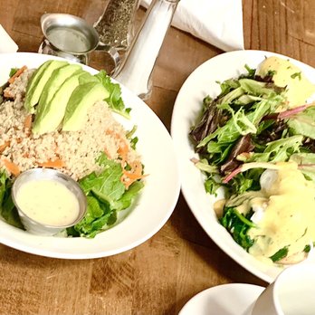 Central Bistro - Grain Bowl comes with a generous heaping serving of quinoa & avocado $12.75.   5*.  Florentine Eggs Benedict and salad $11.99.   5* - Breakfast & Brunch Near Me - Jersey City, New Jersey