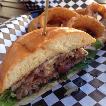 Grinderz - Mushroom Swiss burger - Burgers Near Me - Huntington Beach, California Grinderz - Mushroom Swiss burger - Burgers Near Me - Huntington Beach, California