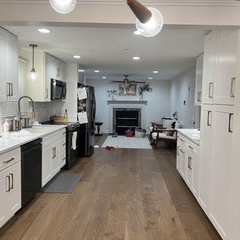 Click Construction and Remodeling - Opposite view of updated kitchen layout - General Contractors Near Me - Ashburn, Virginia