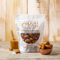 OMG! Pretzels - Salty Butterscotch Pretzels