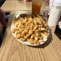 Mayflower Seafood Restaurant - Catfish and popcorn shrimp
