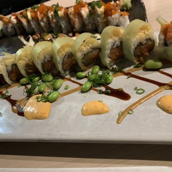 Maru Sushi & Grill - Soy joy roll and crouching Tiger roll - Sushi Bars Near Me - Grand Rapids, Michigan