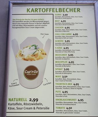 Menu photo 3 Cup'n Go Hamburg, HH