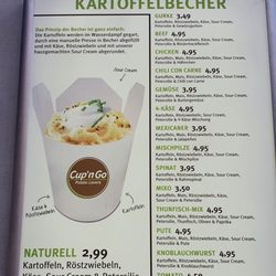 Cup'n Go - Kartoffelbecher