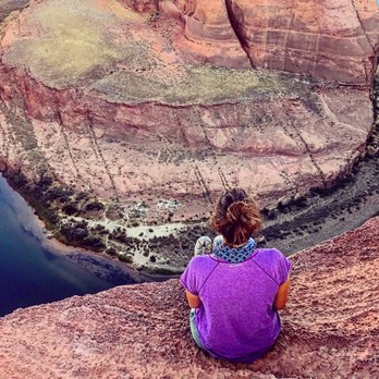 Horseshoe Bend - Looking out over Horseshoe Bend - Hiking Near Me - Page, Arizona