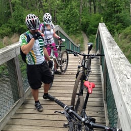 Mtn bike trail bridge Mtn bike trail bridge