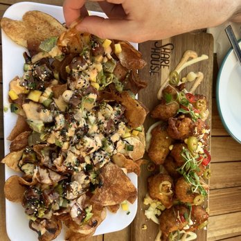 Share House - Poke nachos and hush puppies - Bars Near Me - Charleston, South Carolina