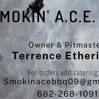 Smokin ACE Bbq - smoke coming out of a cigarette - Food Trucks Near Me