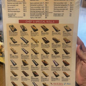 Edo Japan - Picture with Description for each roll - Sushi Bars Near Me - Pearland, Texas Edo Japan - Picture with Description for each roll - Sushi Bars Near Me - Pearland, Texas