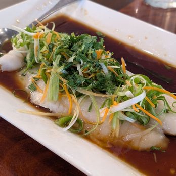 Joy Dumpling - Steamed sole (fish filet) - Chinese Near Me - Cupertino, California Joy Dumpling - Steamed sole (fish filet) - Chinese Near Me - Cupertino, California