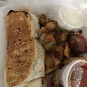 Hanlon's Cafe - Breakfast burrito and home fries - Diners Near Me - Crafton, Pennsylvania