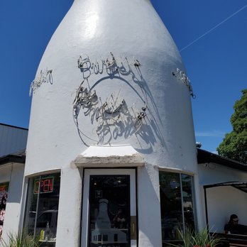 Mary Lou's Milk Bottle - the outside of the building - Burgers Near Me - Spokane, Washington