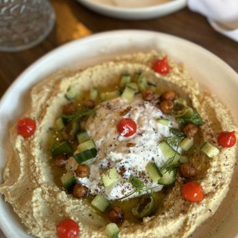 Hideaway - white bean hummus - American Near Me - San Diego, California