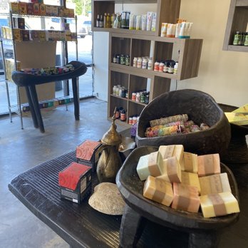 Herb Shop - a variety of soaps on a table - Health Markets Near Me - Jonesboro, Georgia Herb Shop - a variety of soaps on a table - Health Markets Near Me - Jonesboro, Georgia