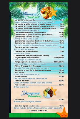 Menu photo 4 Brisas Del Mar Freeport, NY Menu photo 4 Brisas Del Mar Freeport, NY
