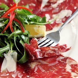 Cala Luna Restaurant - Carpaccio di Bresaola
