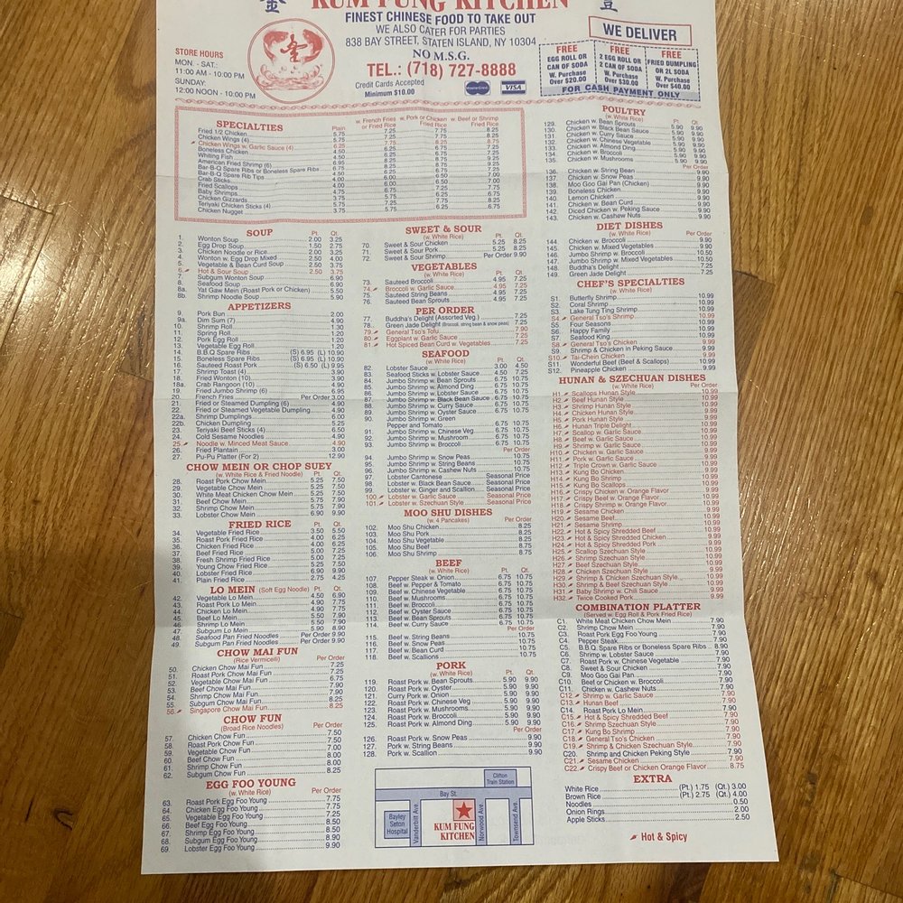 Mayflower Chinese Restaurant Menu Staten Island Best Flower Site