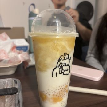 Heytea - Coconut mango boom - Bubble Tea Near Me - New York, New York Heytea - Coconut mango boom - Bubble Tea Near Me - New York, New York