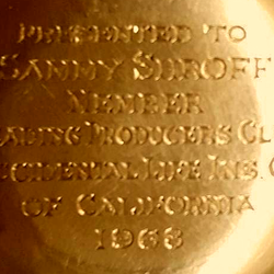 Occidental Life Insurance Co of California - Solid gold longines watch. May be stolen.