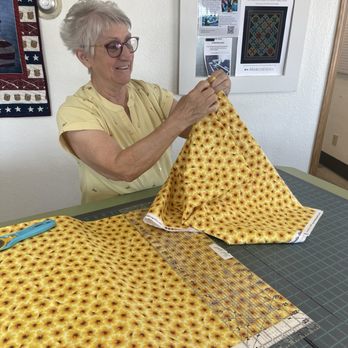 Knot Just Quilts - Louise, the lovely owner! - Fabric Stores Near Me - Caldwell, Idaho
