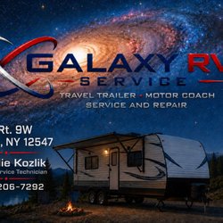 Galaxy RV Service - Servicing Ulster , Dutchess, Orange and Sullivan counties. Our shop is also available to if you are traveling thru  and need assistance .